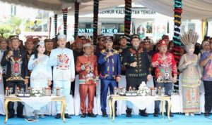 Bupati Murung Raya Hadiri Upacara Hari Jadi Ke-69 Provinsi Kalimantan Tengah