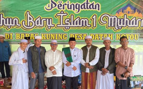 Rahmanto Muhidin Perkuat Sinergi dengan Ulama pada Peringatan 1 Muharram 1448 H di Baras Kuning