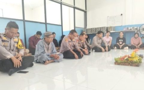 Jelang Peresmian SPPG, Kapolres Murung Raya Gelar Doa Bersama