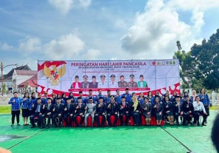 Wabup Rahmanto Pimpin Upacara Hari Lahir Pancasila, ASN Diminta Tingkatkan Pelayanan Publik