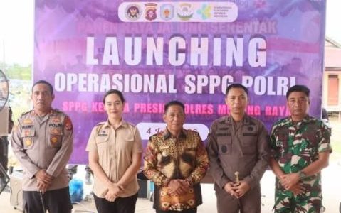 Polres Murung Raya Luncurkan Program Makan Bergizi Gratis, Ribuan Pelajar Terima Manfaat