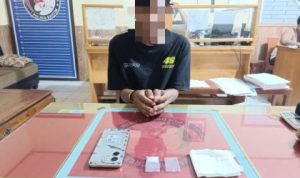Pengedar Sabu Terjaring Polisi Sita Barang Bukti