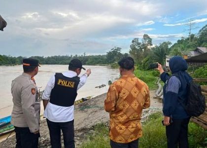 Datangi Tumbang Kalemei, Kompolnas Tinjau TKP Gugurnya Tiga Personel Polres Katingan