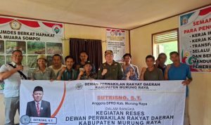 Sutrisno Serap Aspirasi Warga Desa Muara Sumpoi