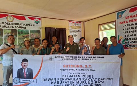 Sutrisno Serap Aspirasi Warga Desa Muara Sumpoi