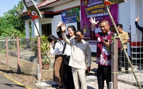 Bupati Murung Raya Lepas Kepulangan Wagub Kalteng Usai Buka Sinode Umum XXV GKE