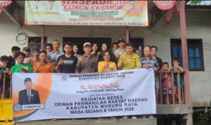 Barlin Serap Aspirasi Warga Dirung Sararong, Infrastruktur DAS Tuhup Jadi Prioritas