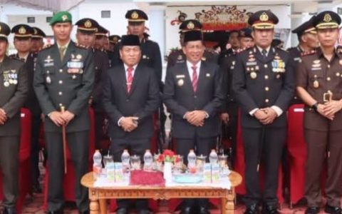 Bupati Heriyus Pimpin Upacara Hari Bhayangkara ke-80, Bacakan Amanat Presiden untuk Polri
