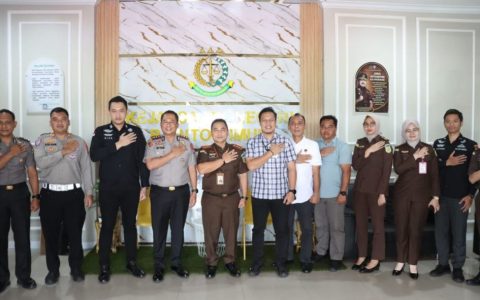 Kapolres Bartim Pererat Koordinasi Bersama Kejari