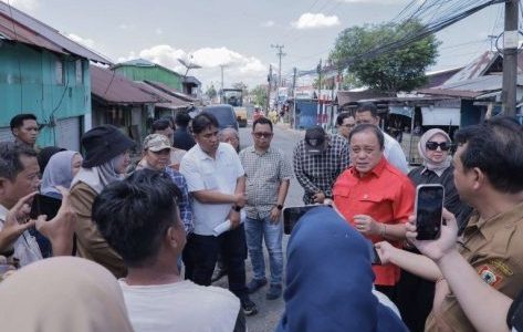 Jalan Veteran KM 5,5 Dikebut, Warga Diminta Bersabar
