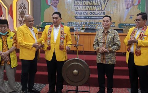Wabup Rahmanto Muhidin Ajak Kader Golkar Perkuat Konsolidasi dan Sinergi Pembangunan