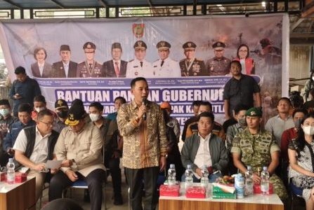 Rumiadi Apresiasi Penyaluran Bantuan Pangan dan KHBS di Murung Raya