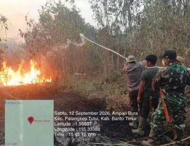 Sinergi Polri, TNI dan Warga, Karhutla di Lalap Berhasil Ditangani