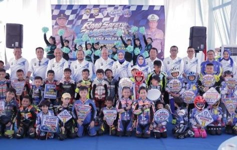 Alpiya Rakhman Hadiri Road Safety Week Polda Kalsel