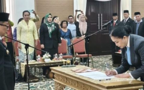 Bupati Murung Raya Minta Sekda Baru Tingkatkan Kinerja dan Profesionalisme