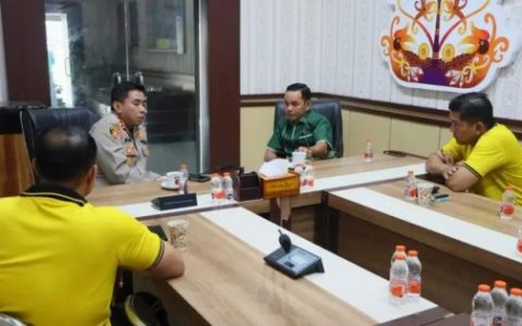 Rahmanto Muhidin Perkuat Sinergi dengan Polres Murung Raya untuk Jaga Kamtibmas